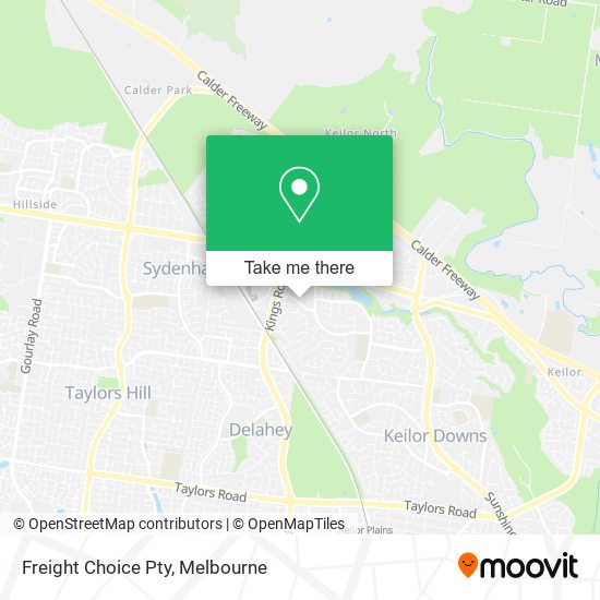 Freight Choice Pty map