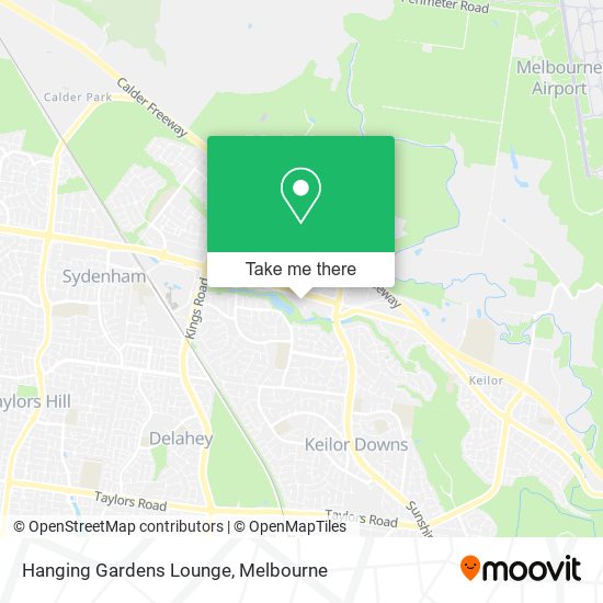 Hanging Gardens Lounge map