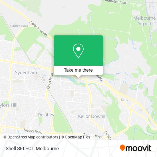 Shell SELECT map