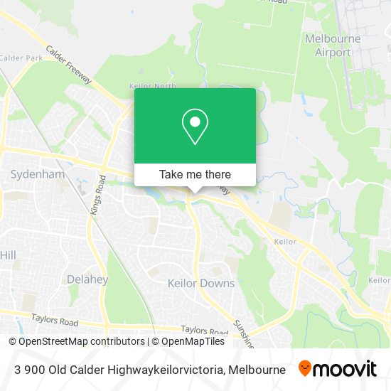 3 900 Old Calder Highwaykeilorvictoria map