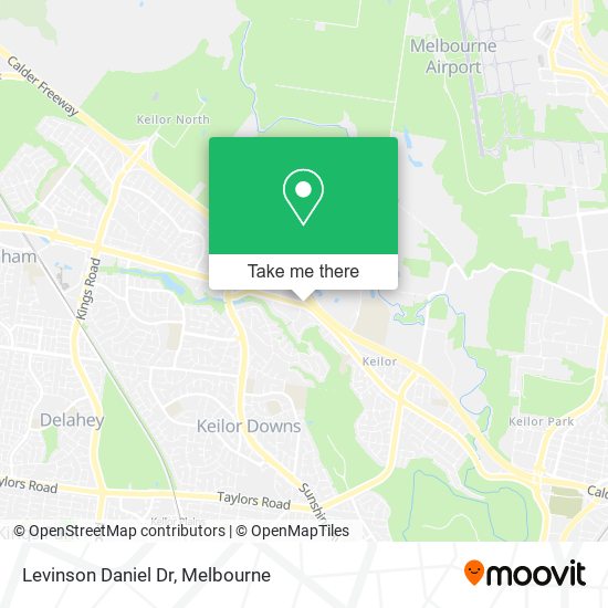 Levinson Daniel Dr map