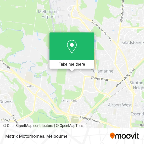 Mapa Matrix Motorhomes