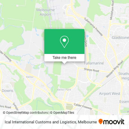 Ical International Customs and Logistics map