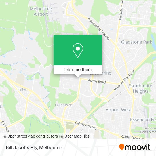 Bill Jacobs Pty map