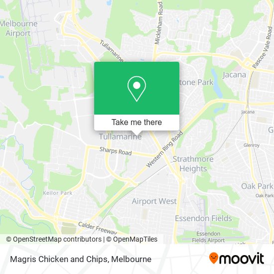 Magris Chicken and Chips map
