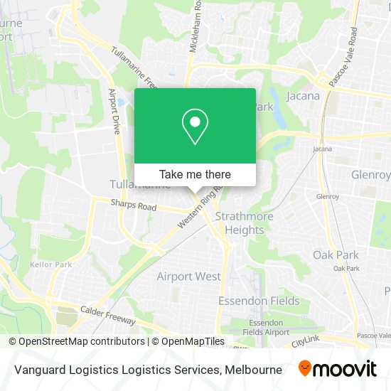 Vanguard Logistics Logistics Services map