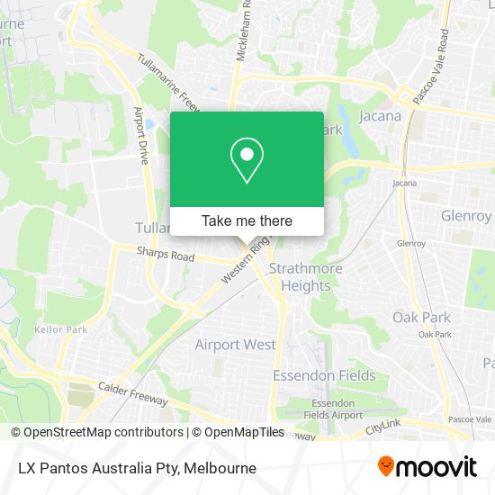 LX Pantos Australia Pty map