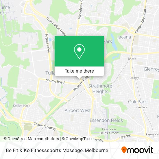 Be Fit & Ko Fitnesssports Massage map