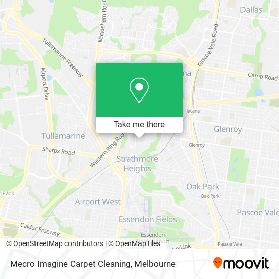 Mecro Imagine Carpet Cleaning map