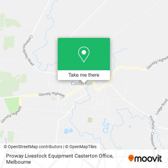 Proway Livestock Equipment Casterton Office map
