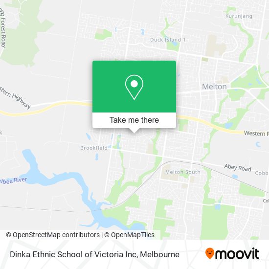 Mapa Dinka Ethnic School of Victoria Inc