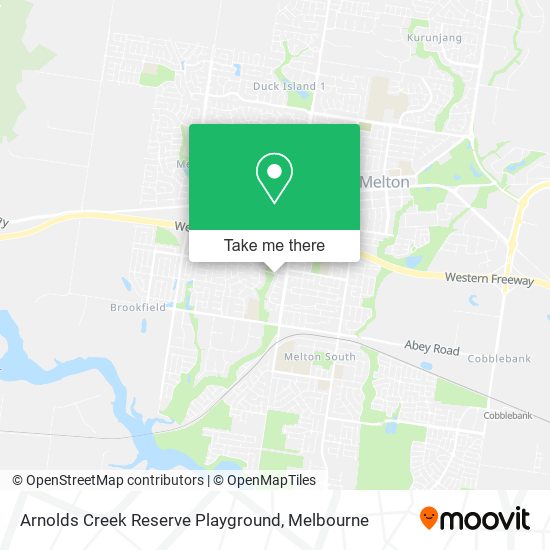 Arnolds Creek Reserve Playground map