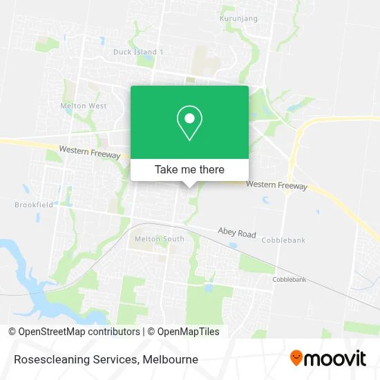 Rosescleaning Services map