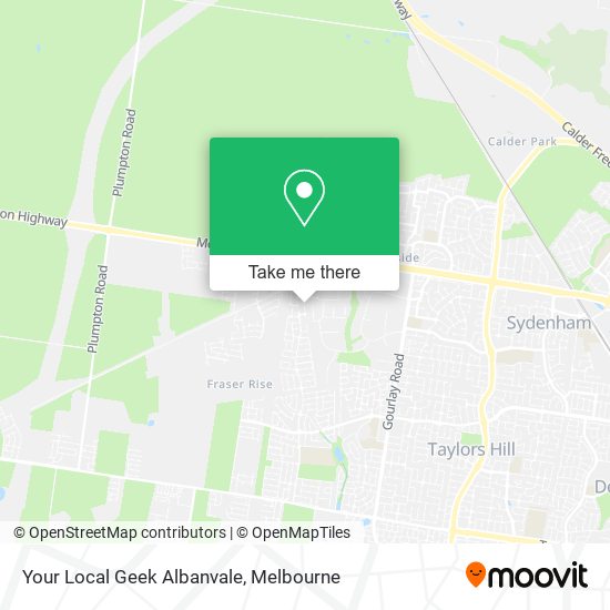 Your Local Geek Albanvale map