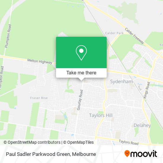 Paul Sadler Parkwood Green map