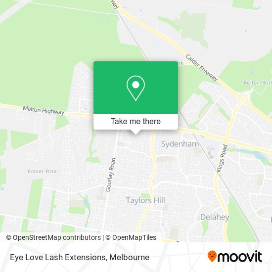 Eye Love Lash Extensions map