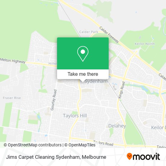 Jims Carpet Cleaning Sydenham map