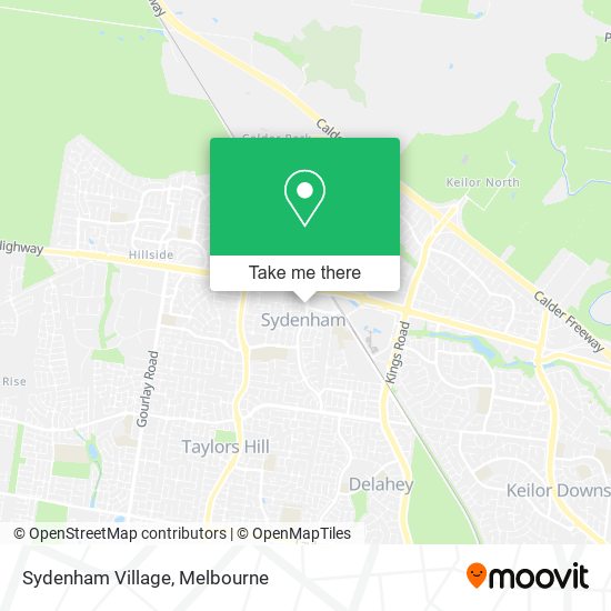 Sydenham Village map