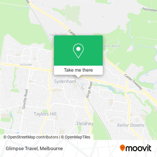 Glimpse Travel map