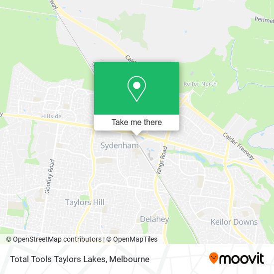 Total Tools Taylors Lakes map
