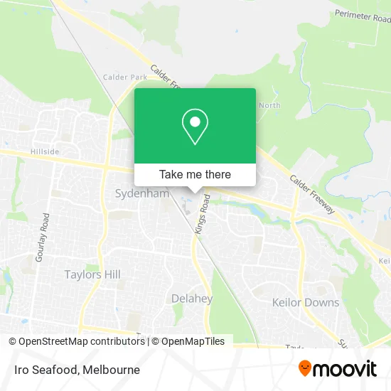 Iro Seafood map
