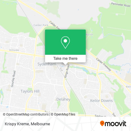 Krispy Kreme map