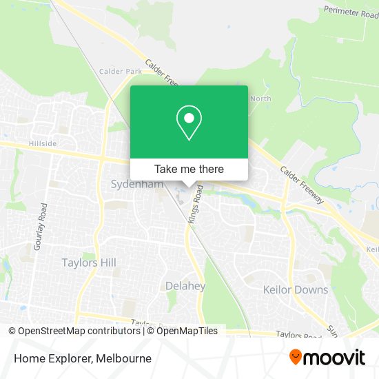 Home Explorer map