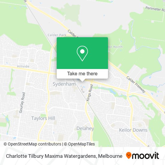 Charlotte Tilbury Maxima Watergardens map