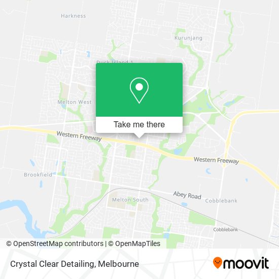 Crystal Clear Detailing map