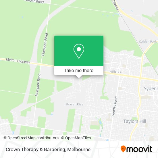 Crown Therapy & Barbering map