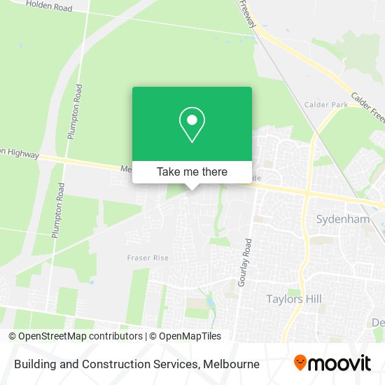Building and Construction Services map