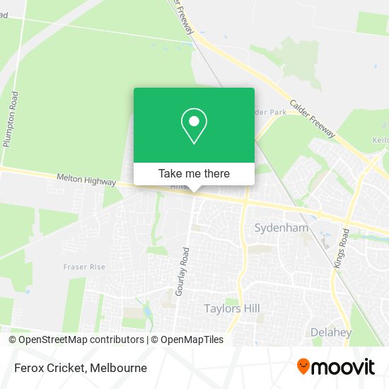 Ferox Cricket map
