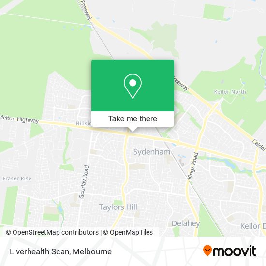 Liverhealth Scan map