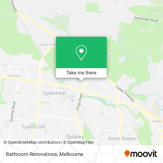 Bathroom Renovations map