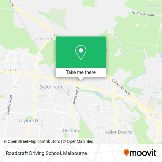 Roadcraft Driving School map