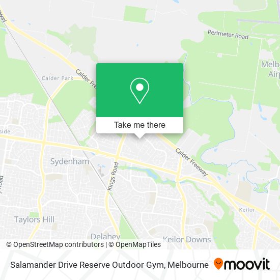 Salamander Drive Reserve Outdoor Gym map