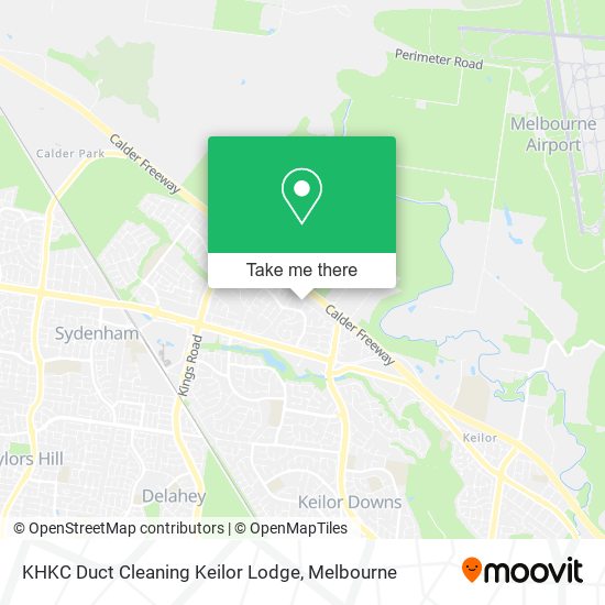KHKC Duct Cleaning Keilor Lodge map