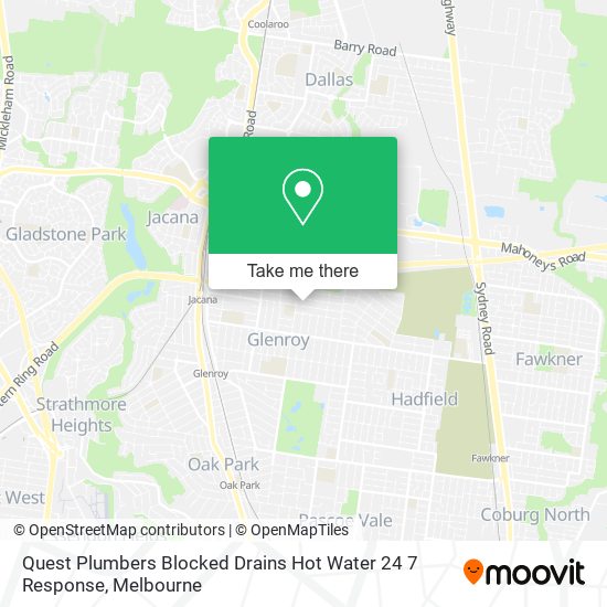 Quest Plumbers Blocked Drains Hot Water 24 7 Response map