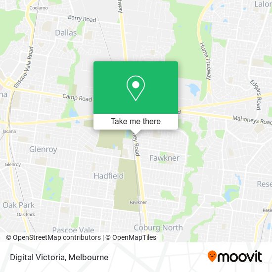 Digital Victoria map