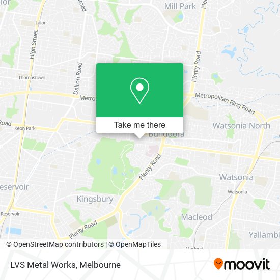LVS Metal Works map