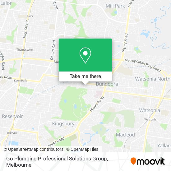Go Plumbing Professional Solutions Group map