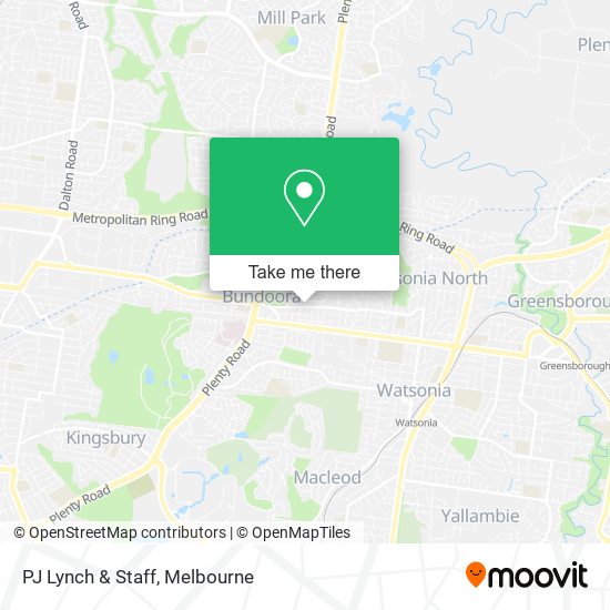 PJ Lynch & Staff map