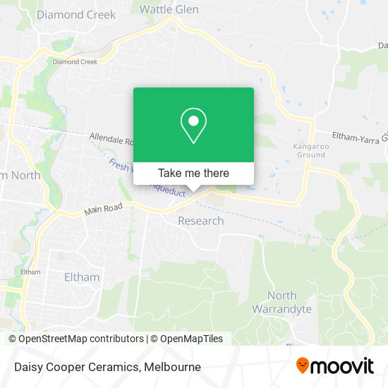 Daisy Cooper Ceramics map