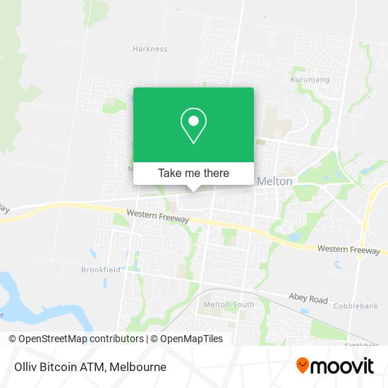 Olliv Bitcoin ATM map