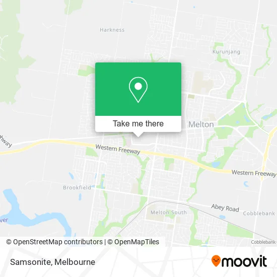 Samsonite map