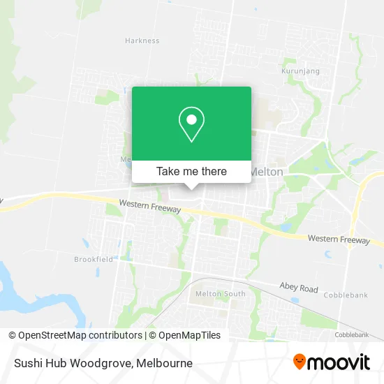 Sushi Hub Woodgrove map