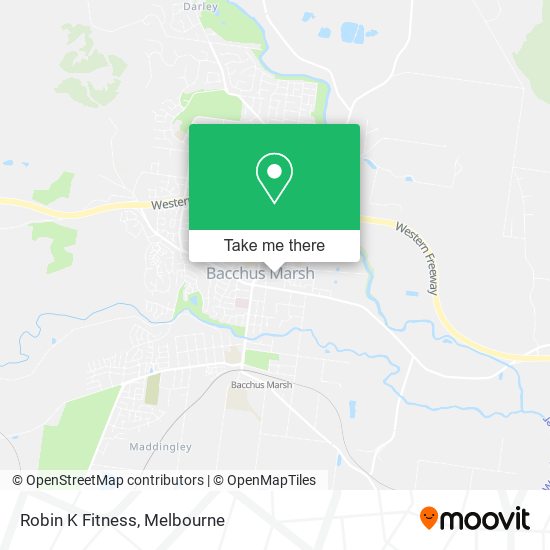 Robin K Fitness map