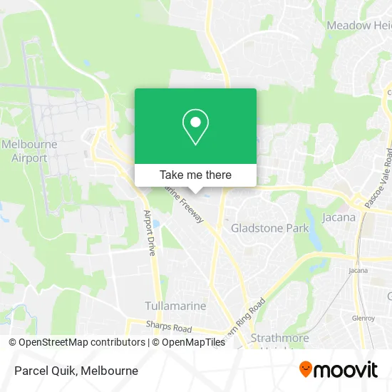 Parcel Quik map