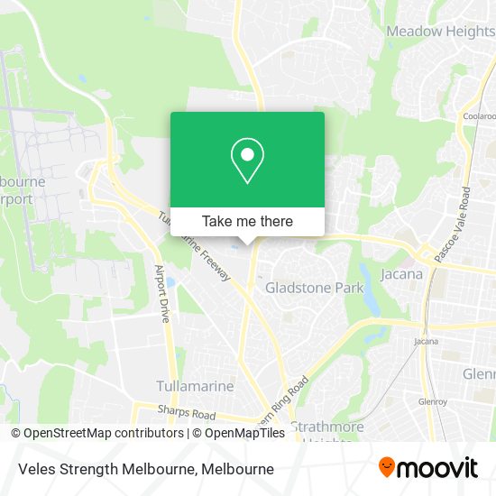 Mapa Veles Strength Melbourne