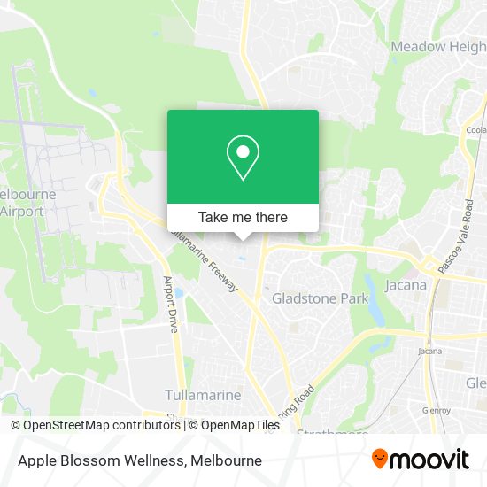 Apple Blossom Wellness map